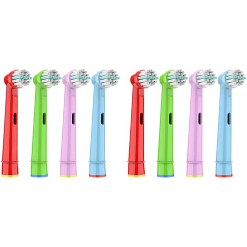 MAYCREATE® 4 Pack Kids Toothbrush Heads Compatible with Oral B Children Electric Toothbrush Replacement 2PCS MAYCREATE® 4 Pack Kids Toothbrush Heads Compatible with Oral B Children Electric Toothbrush Replacement 2PCS